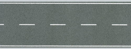 Faller Flexible Road Foil Double Lane with Markings 1000x80mm FA170630