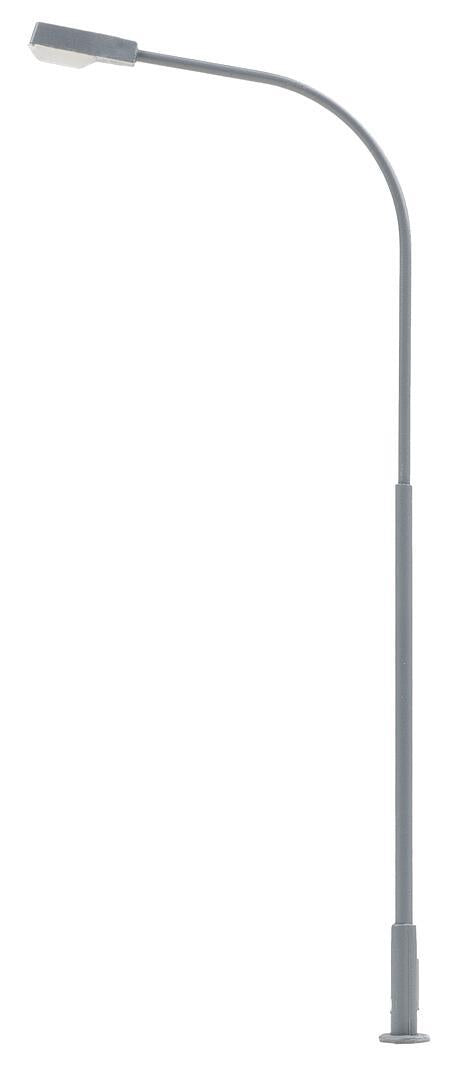 Faller LED Curved Neck Street Light Cool White 94mm FA180219