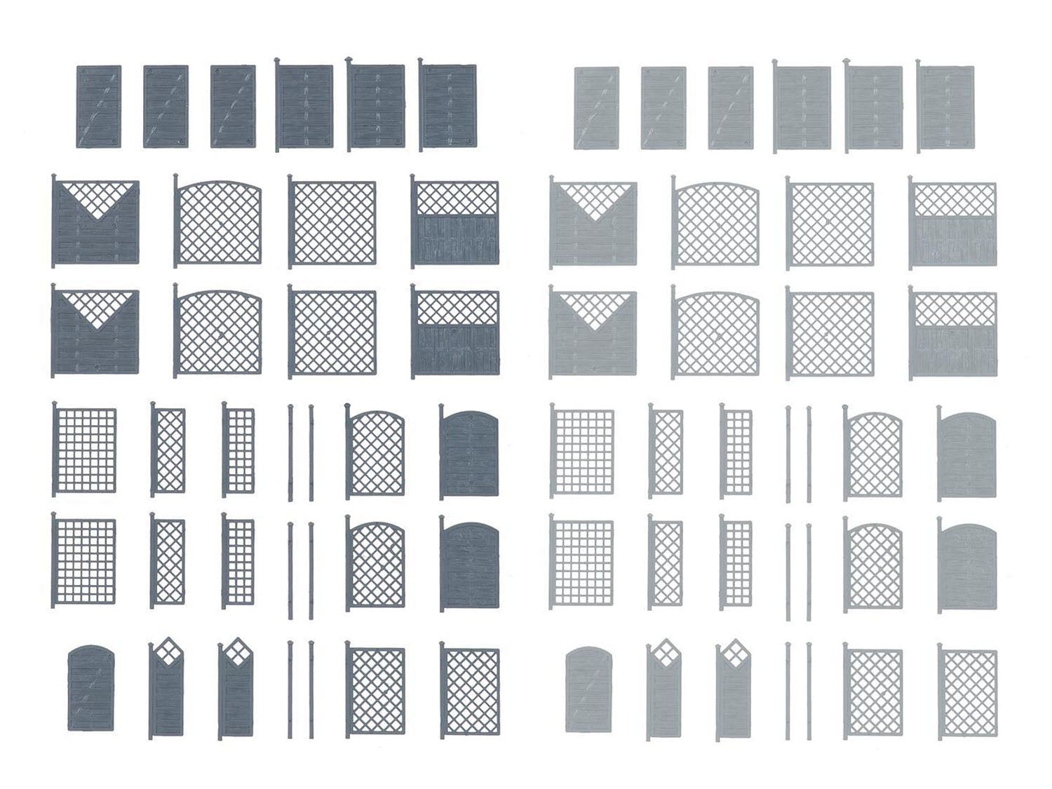 Garden Privacy Fencing Kit V