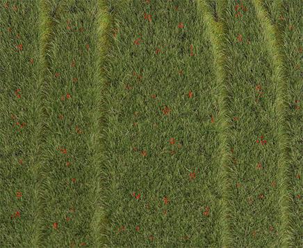 Faller Grainfield with Poppies Landscape Segment 210x148x3mm FA180458