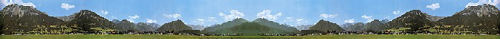 Faller Oberstdorf Model Background Extension 2900x450mm FA180517