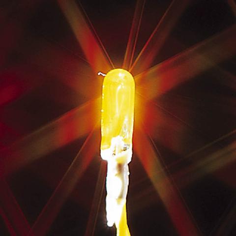 Faller Yellow Micro Cable Bulb (12-16v AC/DC 35mA) FA180673