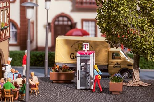 Faller Telekom Telephone Booth Kit IV FA180956