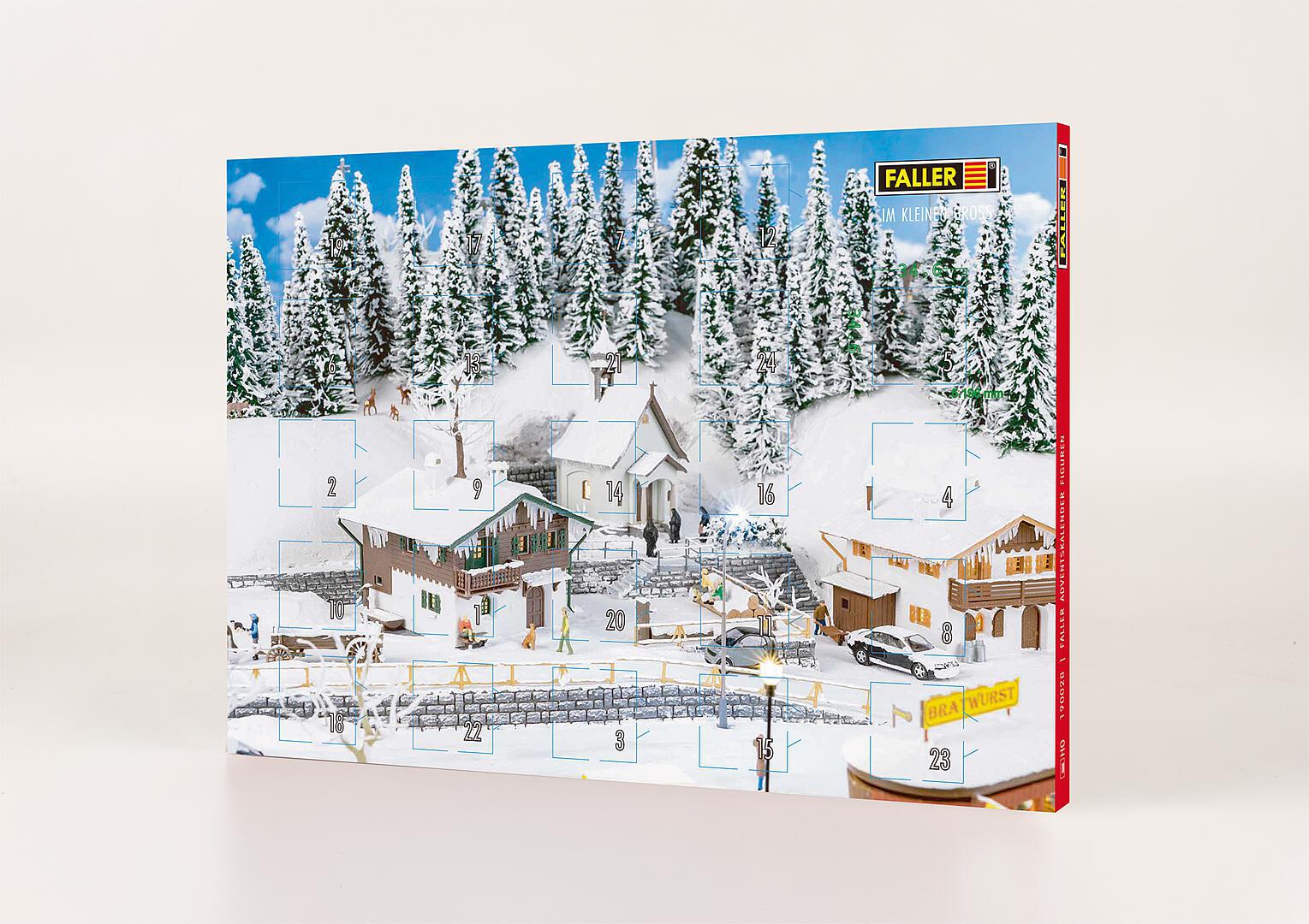 Faller Faller Figures Advent Calendar 2023 FA190028