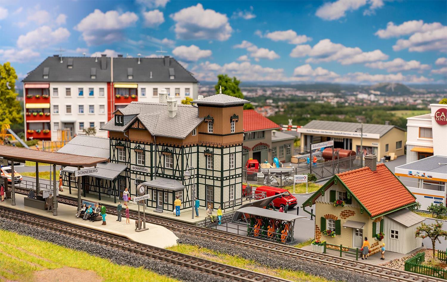 Faller Sonneberg Railway Station Kit Set III FA190085
