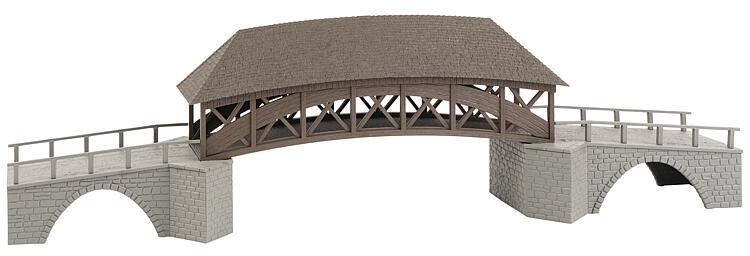 Faller Old Wooden Bridge Model of the Month Kit I FA191774