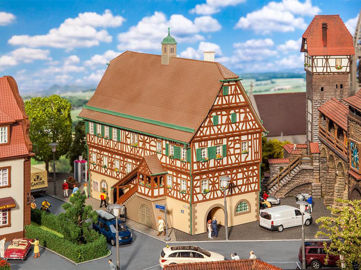 Faller Steinheim Half Timbered House Model of the Month Kit I FA191820