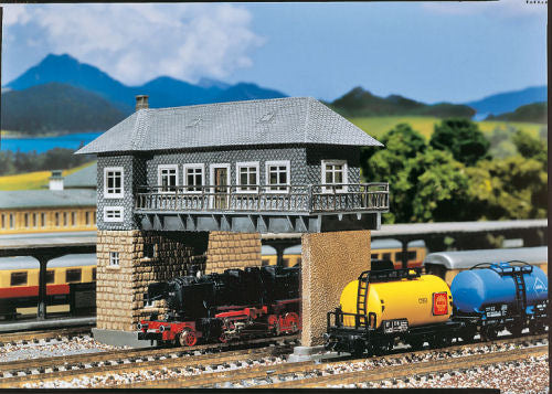 Faller Brugge Overhead Signal Box Kit II FA222160