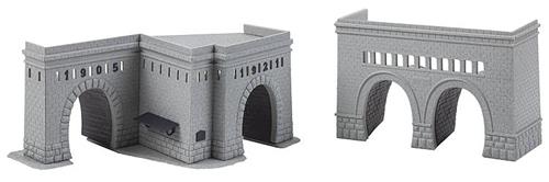 Faller Simplon North & South Tunnel Portals Kit I FA222500
