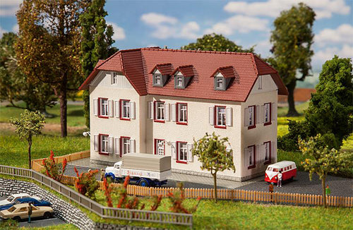 Faller Two Storey Corner Building Kit III FA232216