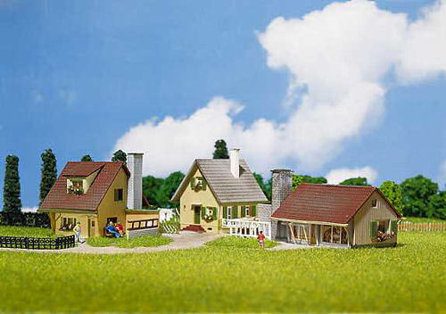 Faller Suburban Homes (3) Kit III FA232221