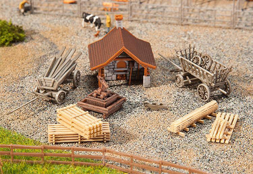 Faller Small Bakehouse with Accessories Kit I FA232359