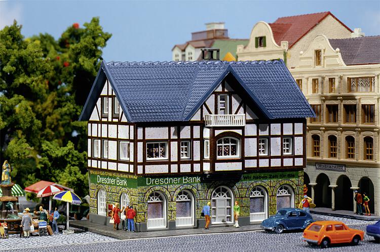 Faller Dresdner Bank Hobby Kit w/Lighting III FA232565