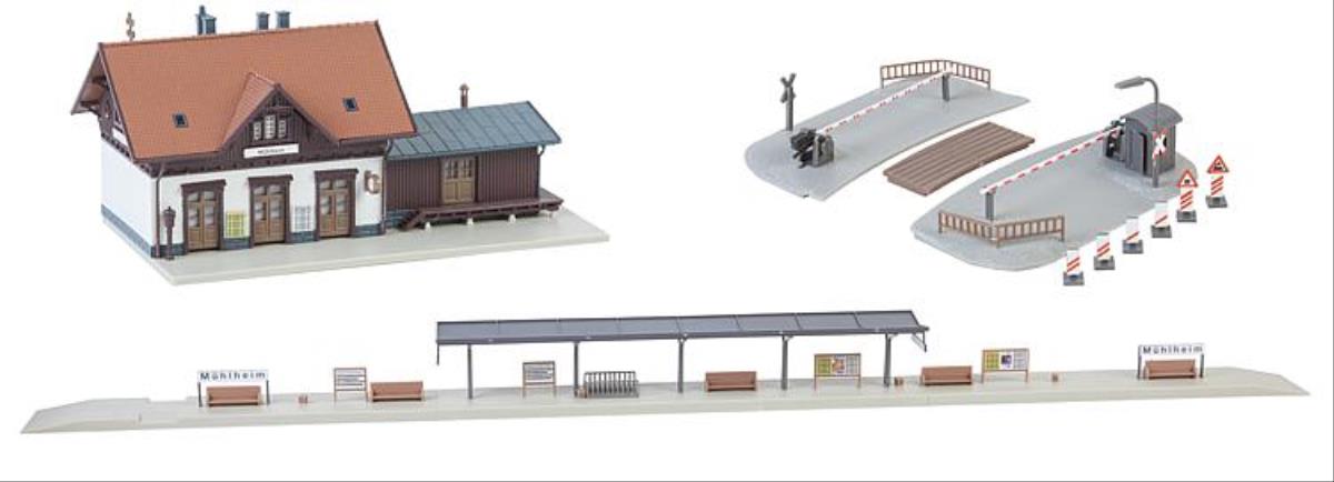 Faller Muhlheim Station Kit Set II FA239001