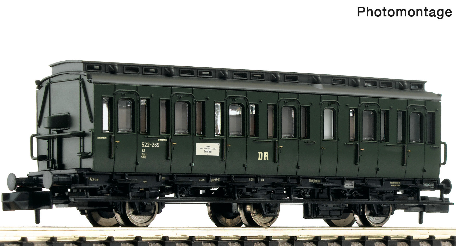 Fleischmann DR B3 2nd Class Compartment Coach III FM6260009