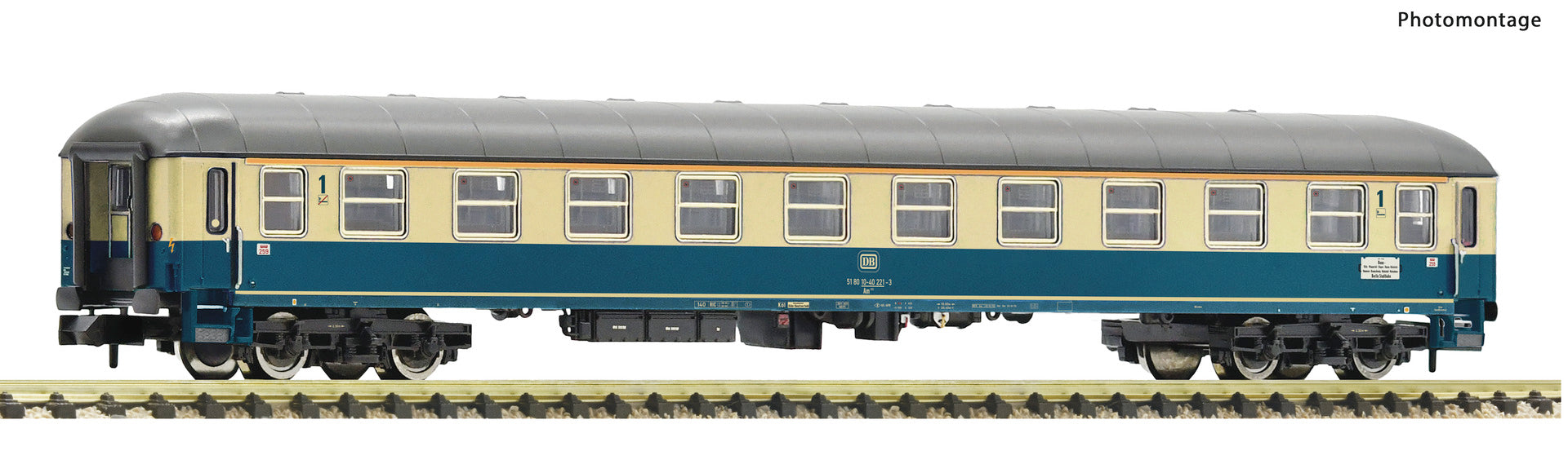 Fleischmann DB Am203 1st Class Express Coach IV FM6260033