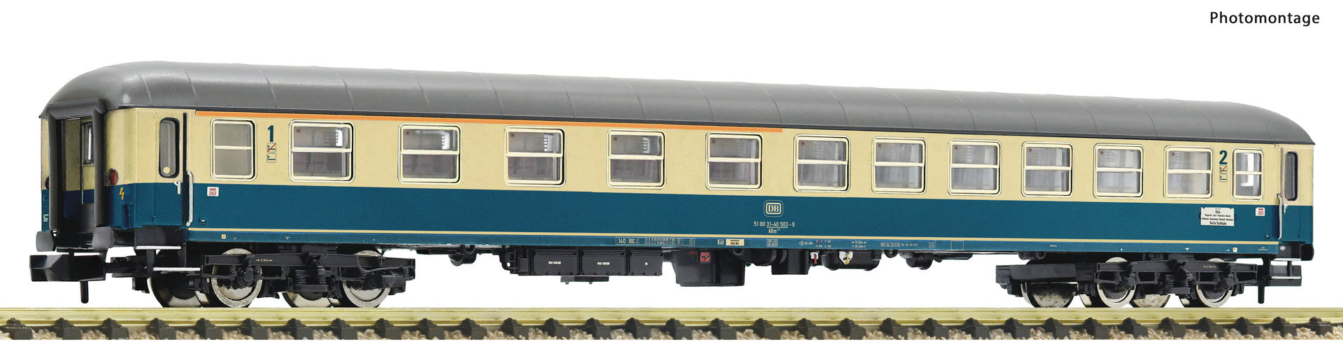 Fleischmann DB ABm225 1st/2nd Class Express Coach IV FM6260034
