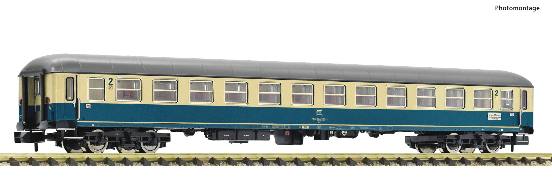 Fleischmann DB Bm235 2nd Class Express Coach IV FM6260035