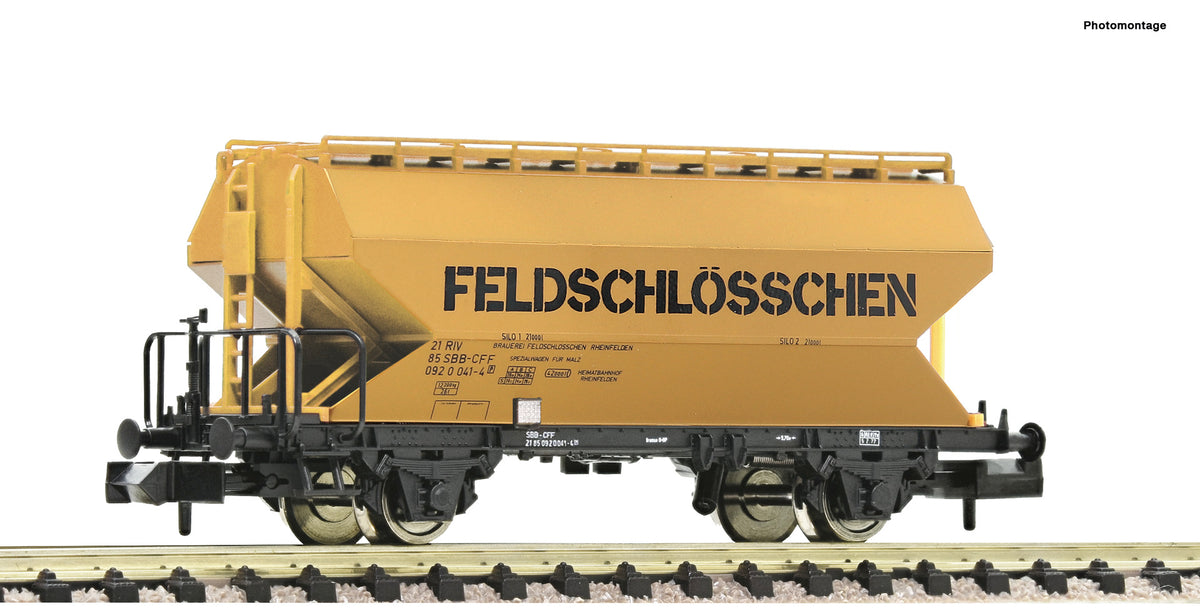 Fleischmann SBB Tgpps Feldschlosschen Grain Silo Wagon IV FM6660012