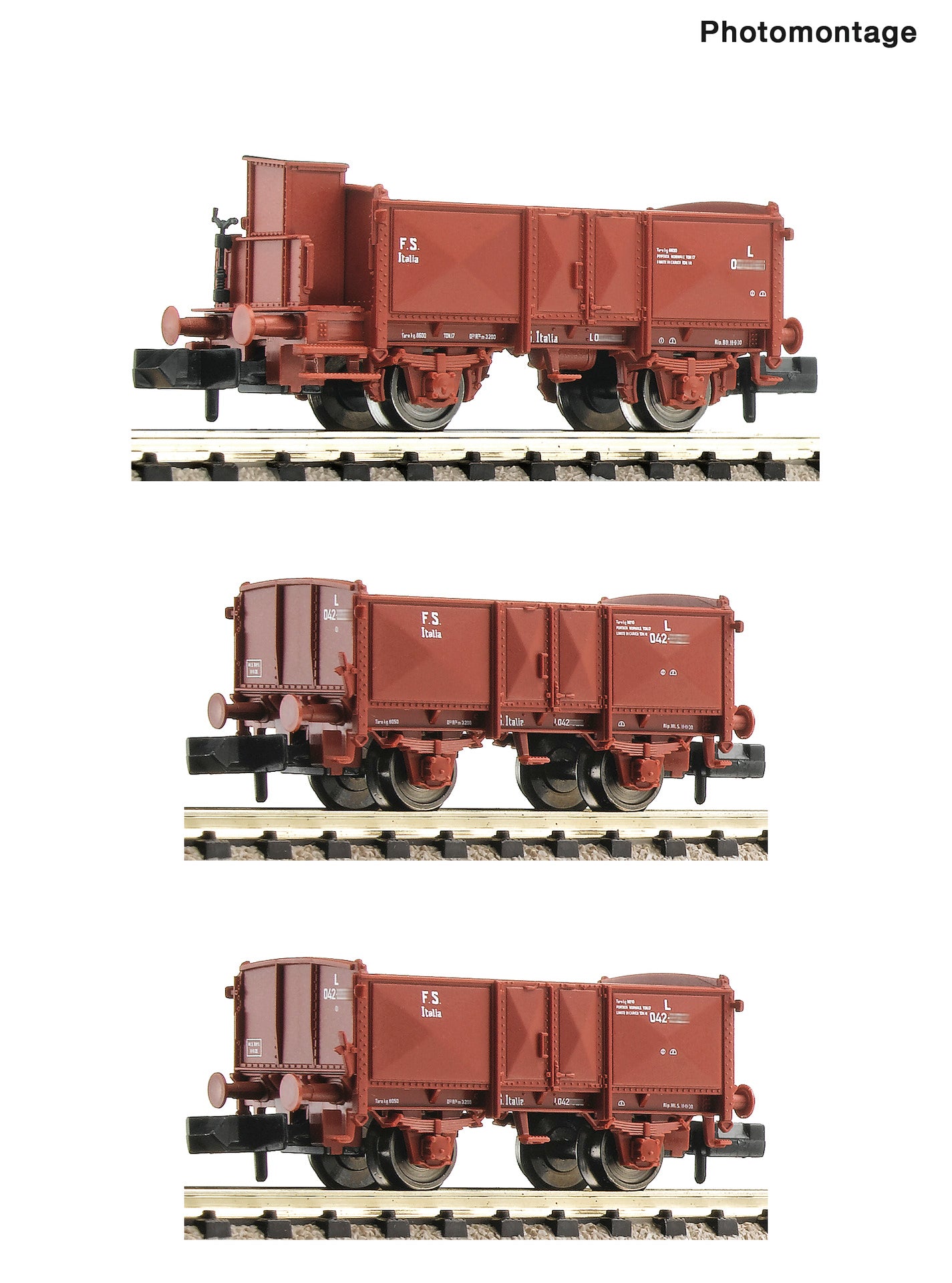 Fleischmann FS L Open Wagon Set (3) II FM6660034