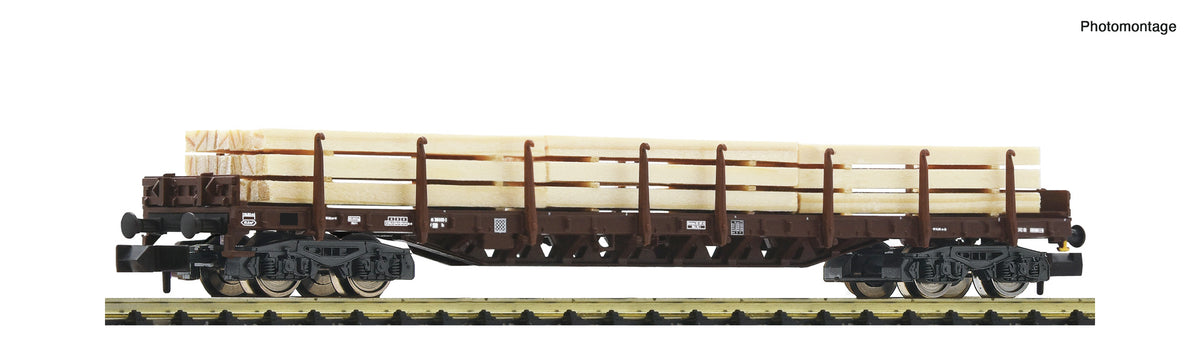 Fleischmann SBB Rs Bogie Stake Wagon w/Timber Load V FM6660049