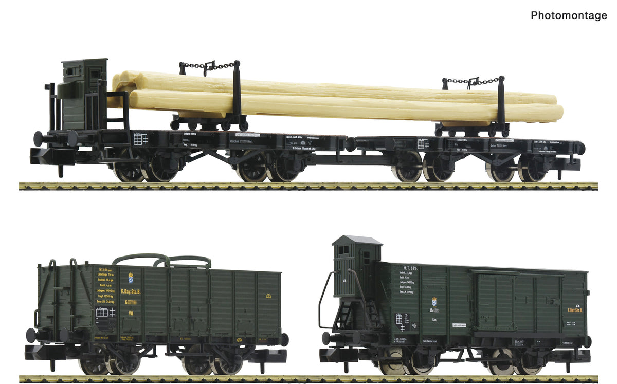 Fleischmann KBayStsB Wagon Set (3) I FM6660061