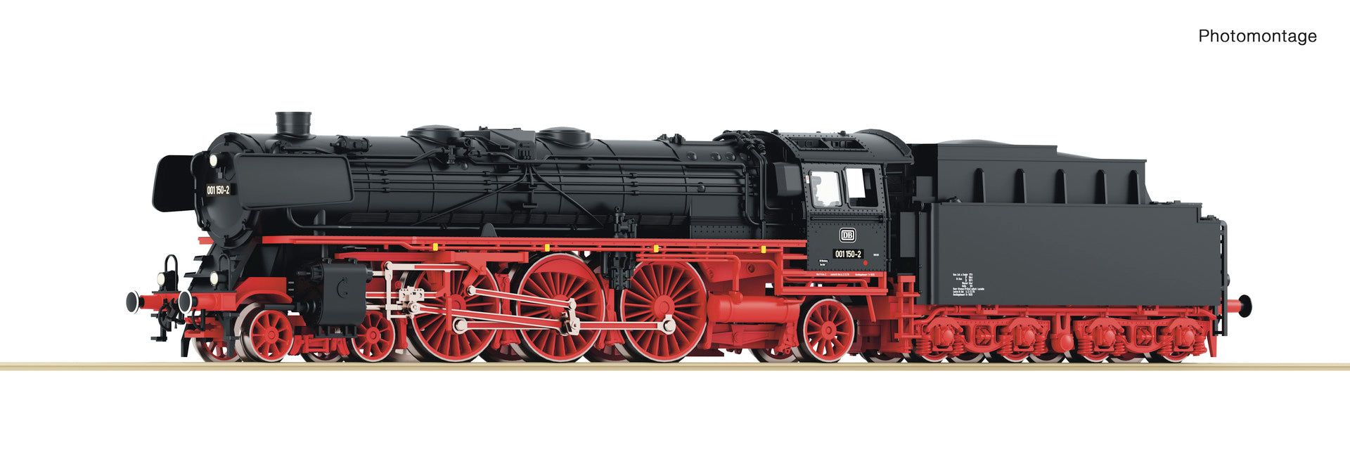 Fleischmann DB BR001 150-2 Steam Locomotive IV (DCC-Sound) FM714570