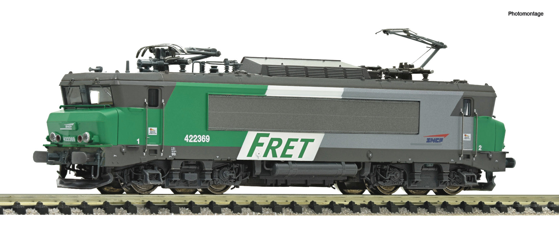 Fleischmann SNCF Fret BB 422369 Electric Locomotive V (DCC-Sound) FM732208