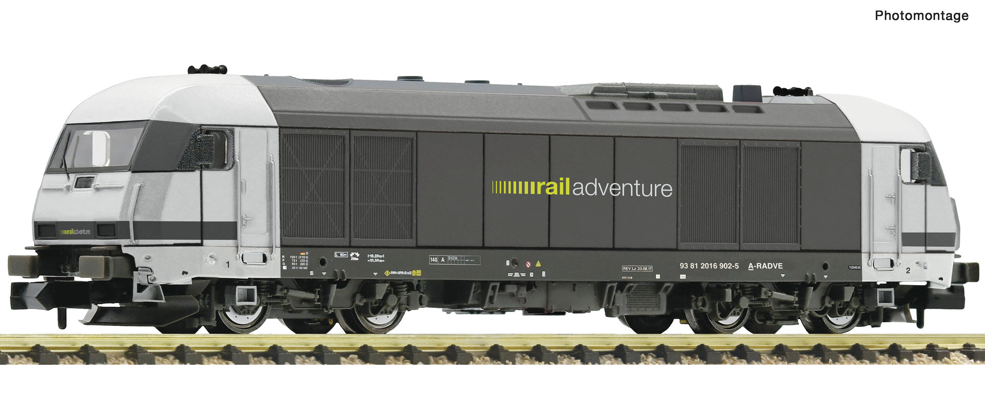 Fleischmann RailAdventure BR2016 902-5 Diesel Locomotive VI FM7360017