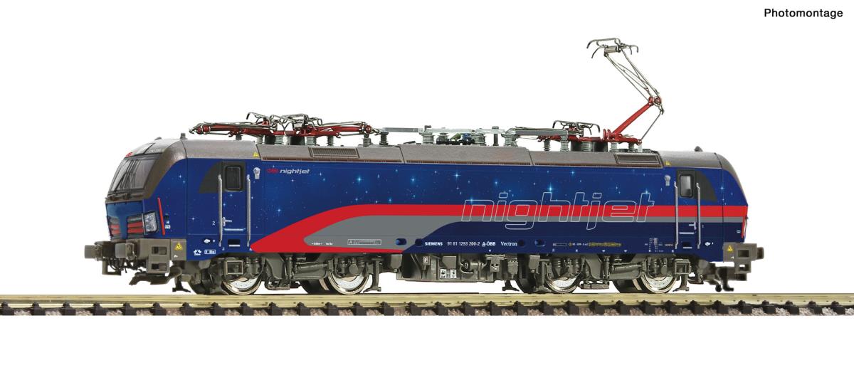 Fleischmann OBB Nightjet Rh1293 200-2 Electric Loco VI (DCC-Sound) FM739351