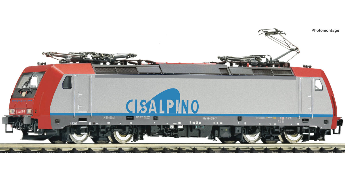 Fleischmann Cisalpino Re484 018-7 Electric Locomotive V FM7560017