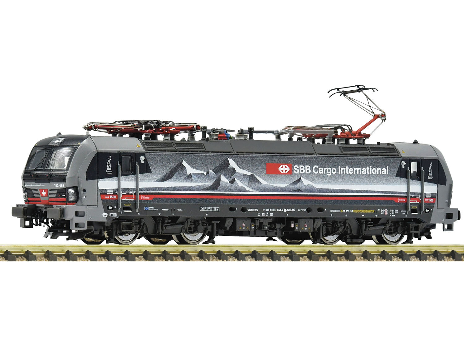 SBB Cargo International BR193 451-2 Electric Locomotive VI