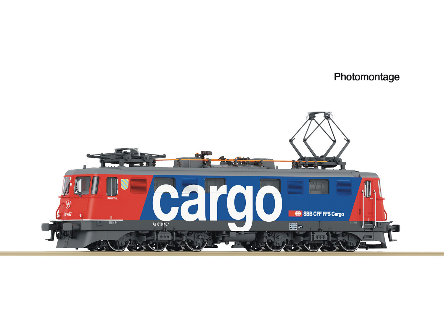 SBB Cargo Ae 610 487-1 Electric Locomotive V