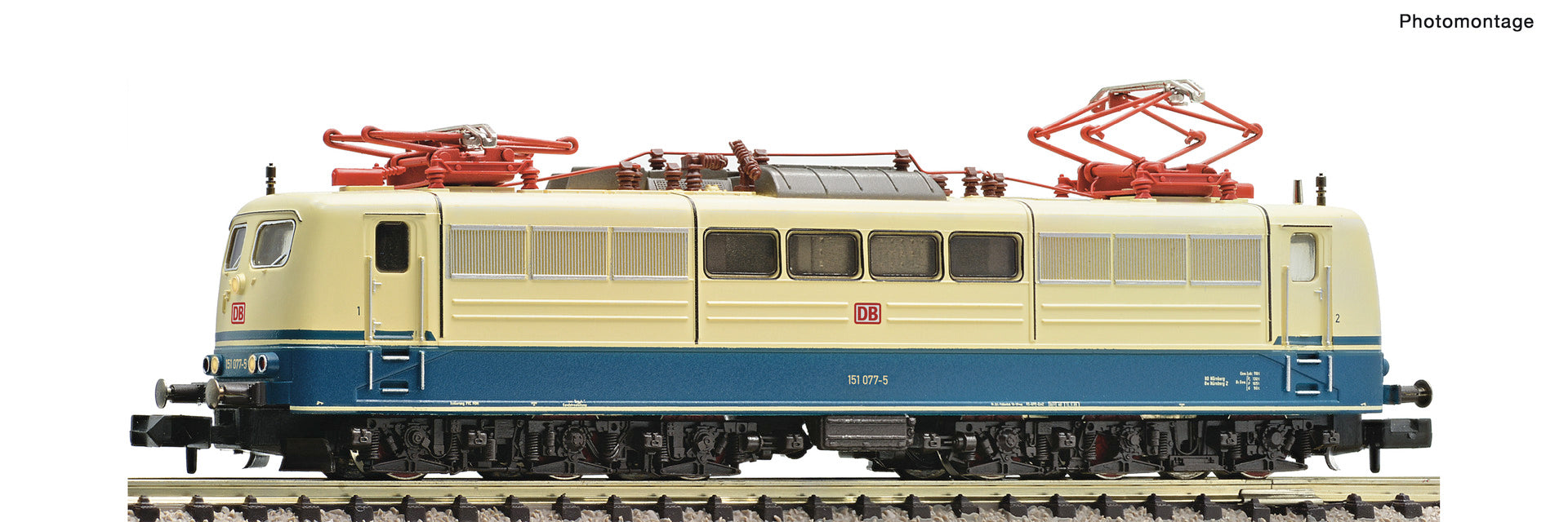 Fleischmann DBAG BR151 077-5 Electric Locomotive V (DCC-Sound) FM7570023