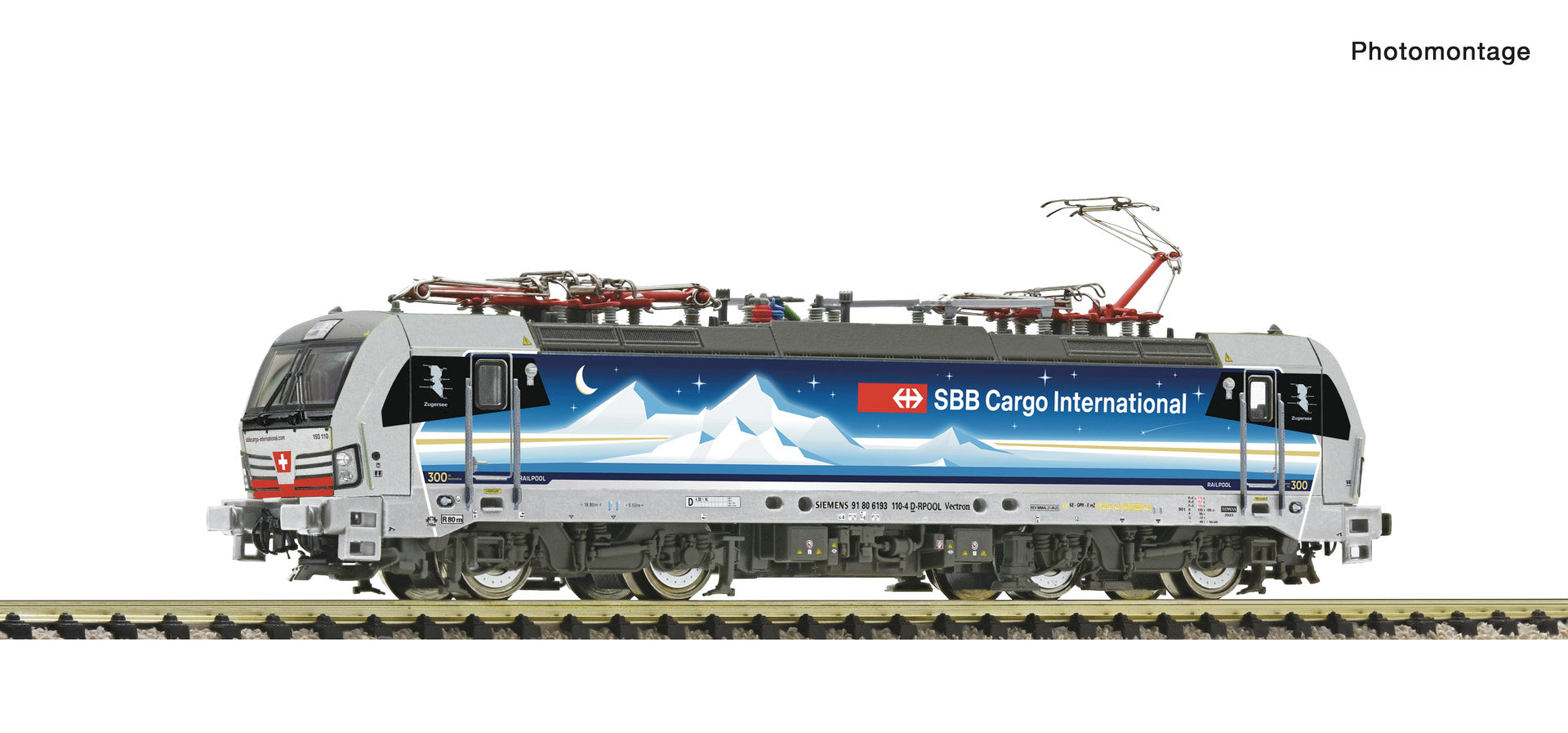 Fleischmann SBB Cargo BR193 110-4 Electric Locomotive VI (DCC-Sound) FM7570027