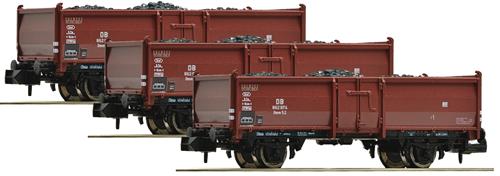 Fleischmann Start DB Omm52 Coal Wagon Set (3) III FM820530