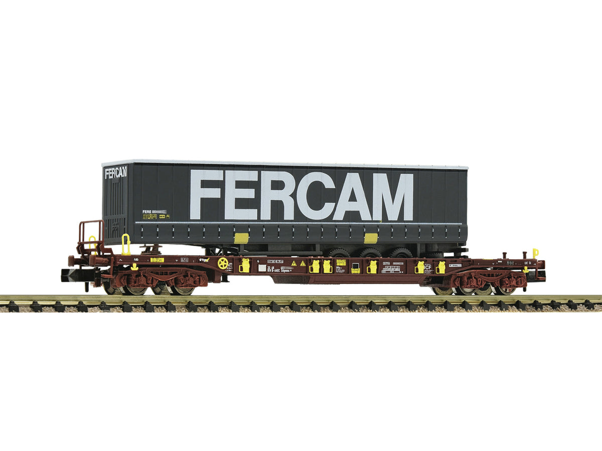 Fleischmann AAE T3 Pocket Wagon w/Fercam Container Load VI FM825060