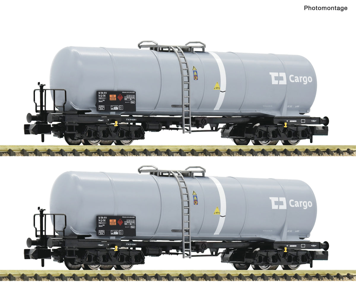 Fleischmann CD Cargo Zacns Bogie Tank Wagon Set (2) VI FM825818