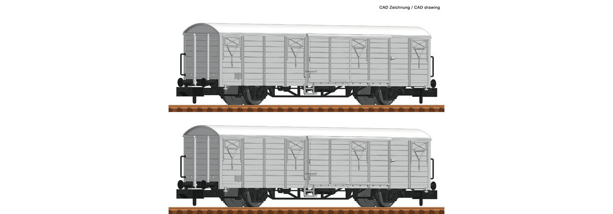 Fleischmann DR Glmms Refrigerated Van Set (2) IV FM826212