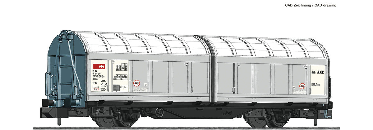 Fleischmann SBB Cargo Hbbillns Sliding Wall Wagon VI FM826253