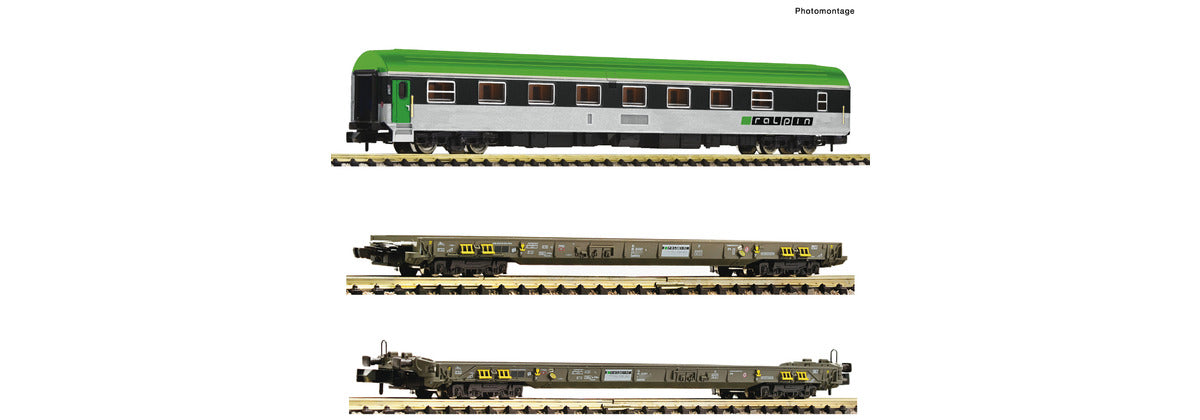 Fleischmann RALPIN Rollende Autobahn Set (3) VI FM827112