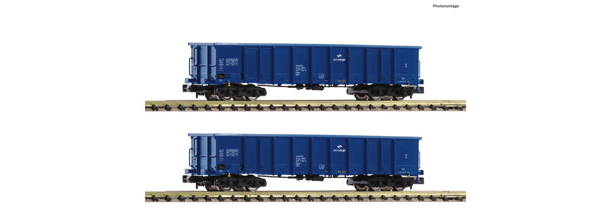 Fleischmann PKP Cargo Eanos Gondola Set (2) VI FM830255