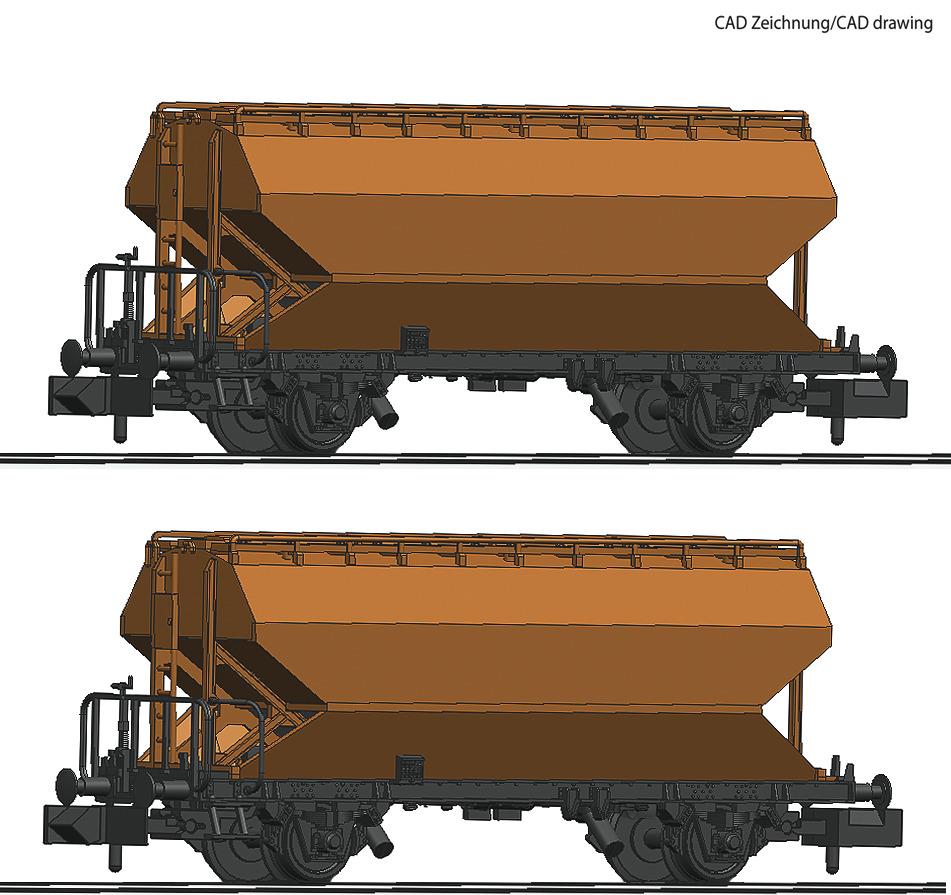 Fleischmann BLS Grain Silo Wagon Set (2) III FM830310