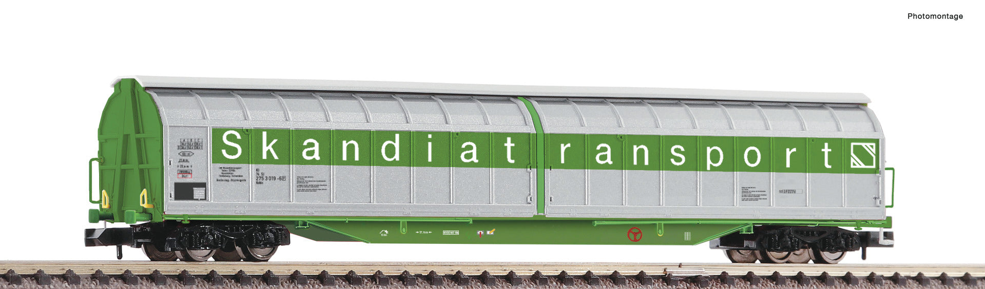 Fleischmann SJ Skandiatransport Habis Sliding Wall Wagon IV FM838321