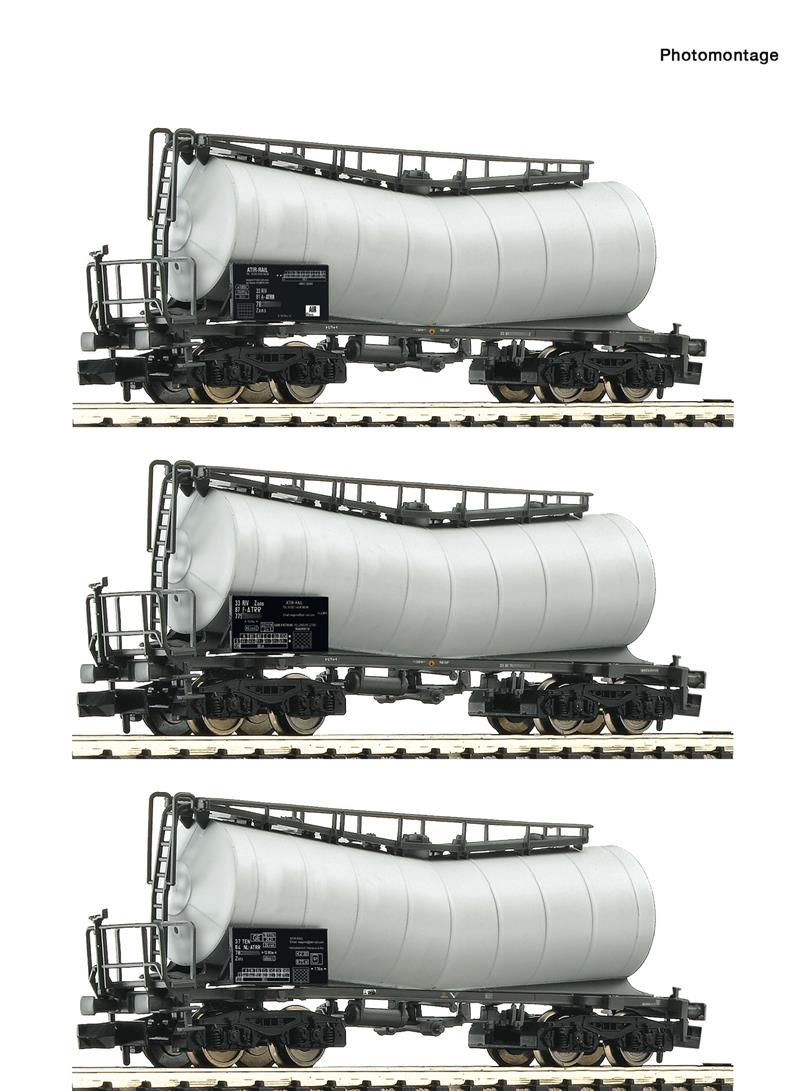 Fleischmann ATIR-Rail Slurry Wagon Set (3) VI FM846007