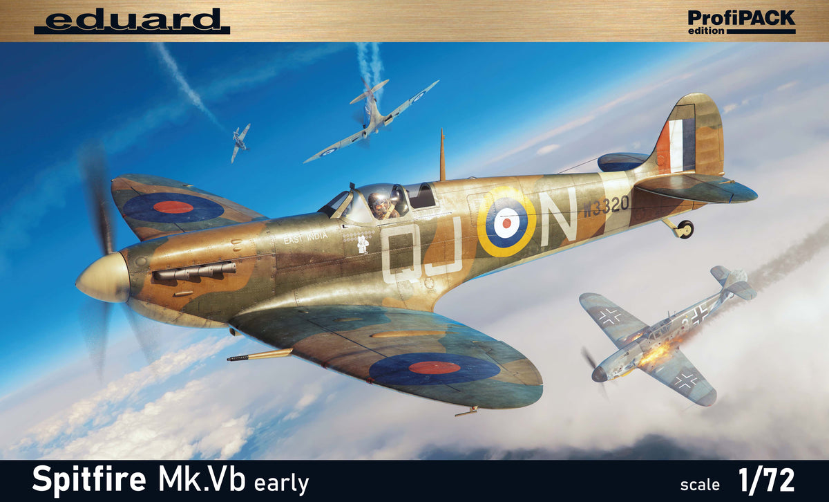 Eduard 1/72 Spitfire Mk.Vb Early (ProfiPACK)