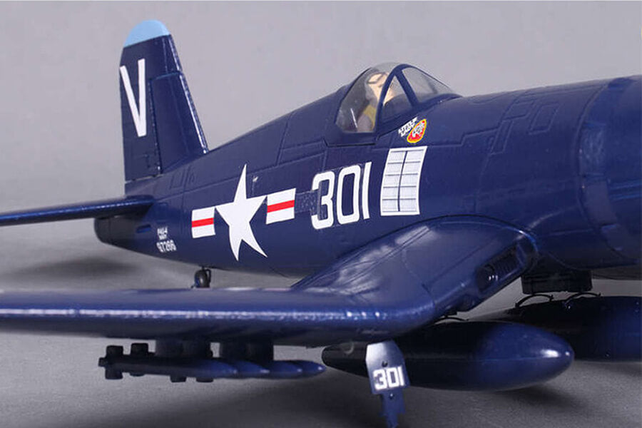 FMS F4U, V2, Blue, Pnp, 800Mm (No Reflex) FMS022P