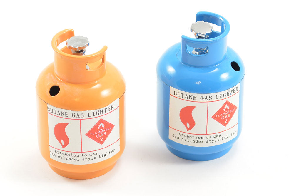 Fastrax Scale Painted Alloy Gas Bottle - Blue FAST2349B