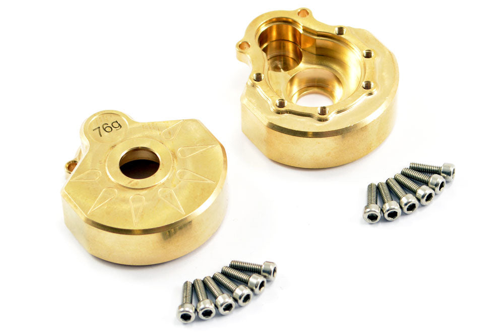 Fastrax Trx-4 Heavy Duty Brass Steering Gear Cover (2) FTTX303BR