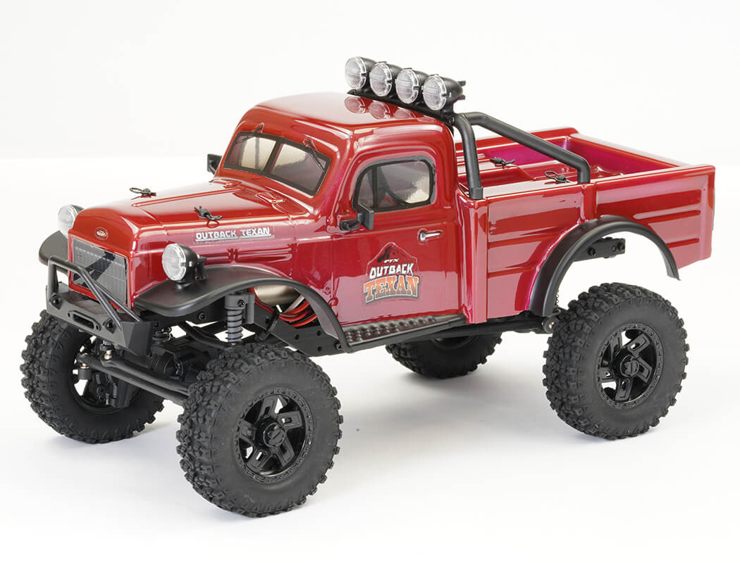 FTX Outback Mini Xp 1:18 Evo Texan Trail RTR Maroon Red FTX5485R